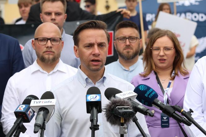 Pikieta Stop Migracji w Białymstoku