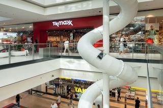 Nowa zjeżdżalnia w Galerii Echo w Kielcach