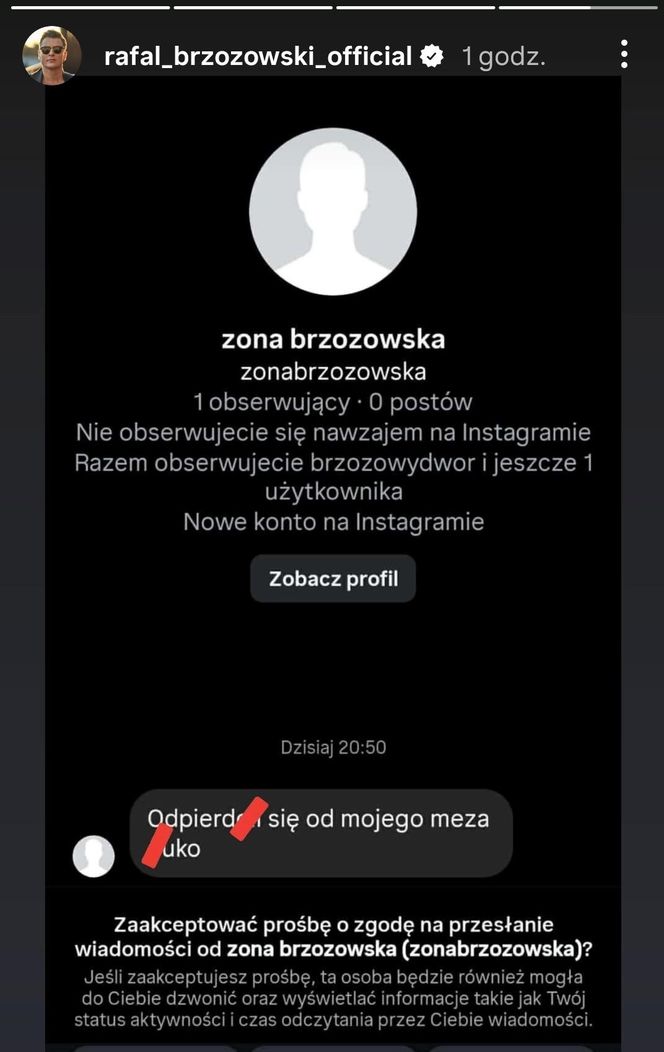 Rafał Brzozowski jest ofiarą stalkingu. Przestrzega swoich fanów i prosi o wzmożoną ostrożność.