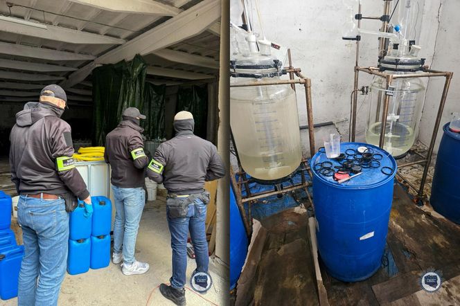 Ogromna fabryka narkotyków zlikwidowana! Grupa przestępcza w rękach policji