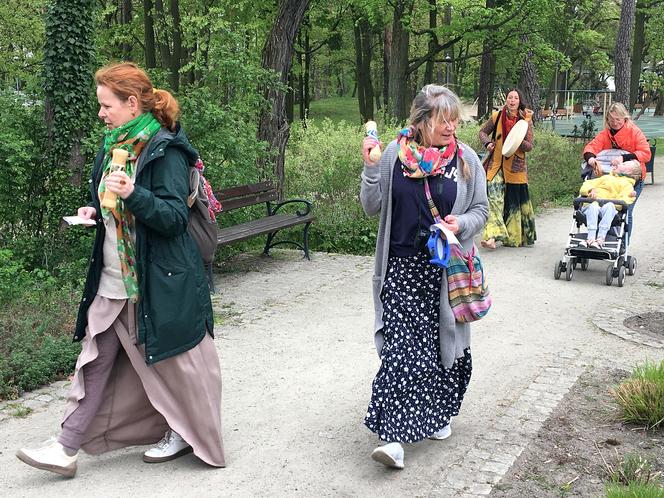 Happening "Boso przez Grudziądz"