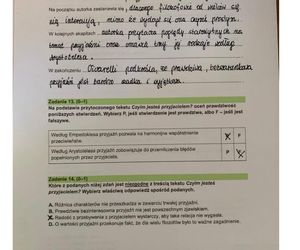 Egzamin ósmoklasisty 2025 - polski