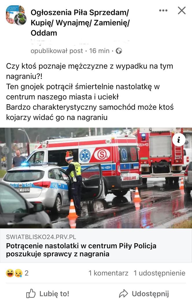 Uwaga fakenews – ostrzegają pilscy policjanci