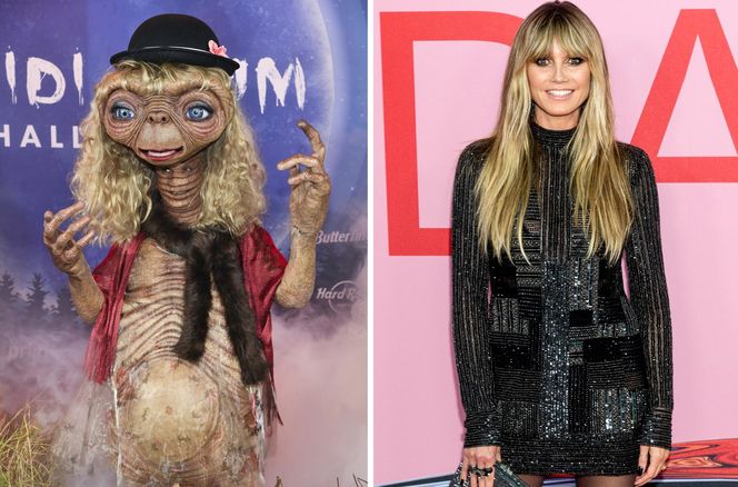 Oto przebrania gwiazd na Halloween! Ona przebrała się bez ubrań! a Heidi Klum za E.T.