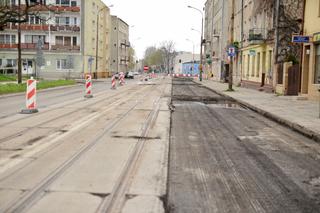 Ruszył kolejny etap remontu ulicy Przybyszewskiego w Łodzi