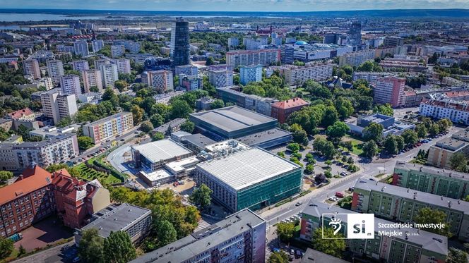Budowa Szczecińskiego Domu Sportu - sierpień 2025