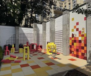 Najsłynniejszy plac zabaw w Polsce już bez gilotyny. OKAM zaprezentował Strefę PROGRESS