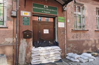 Sytuacja powodziowa w Żaganiu