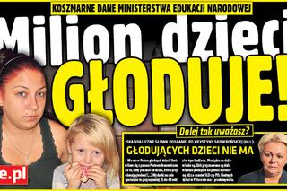 Milion dzieci głoduje