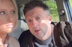 M jak miłość nowy sezon po wakacjach 2025. Dorota (Iwona Rejzner), Bartek (Arkadiusz Smoleński) na planie