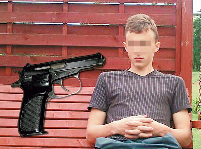 Rozstrzelał dzieci na oczach matki