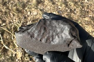 Odnalezione fragmenty meteorytu