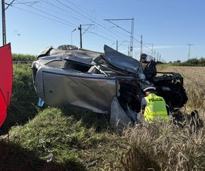 Tragiczny wypadek na torach w Wielkopolsce. Nie żyje 28-letni mężczyzna