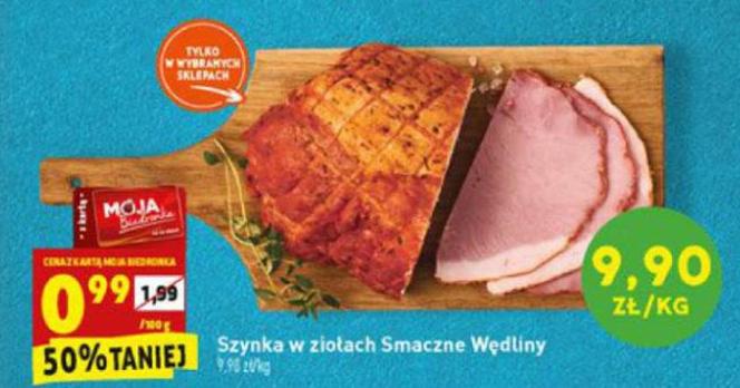 Ogromne promocje w Biedronce.  Szynka za 1 zł, masło za 3 zł, lody i czekolady za darmo