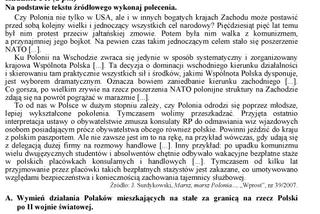 MATURA 2012, WOS poziom PODSTAWOWY - ARKUSZE, PYTANIA, ZADANIA, ODPOWIEDZI