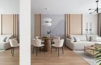 Apartament w stylu japandi