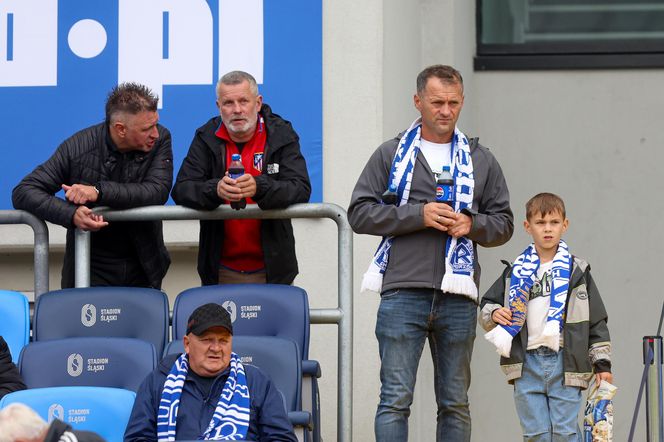 Kibice na meczu Ruch Chorzów - ŁKS