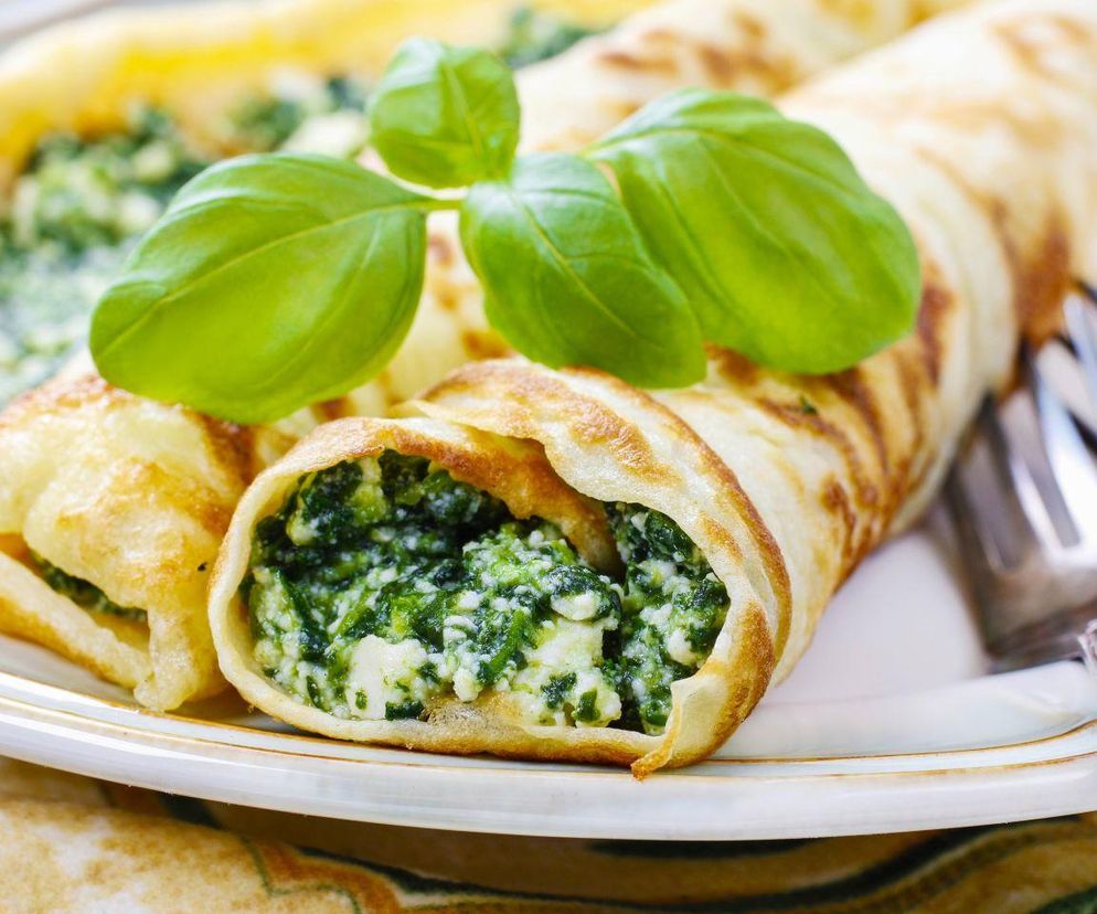 Do farszu do naleśników nie dodaję twarogu. O wiele lepsze są z tym wege składnikiem 