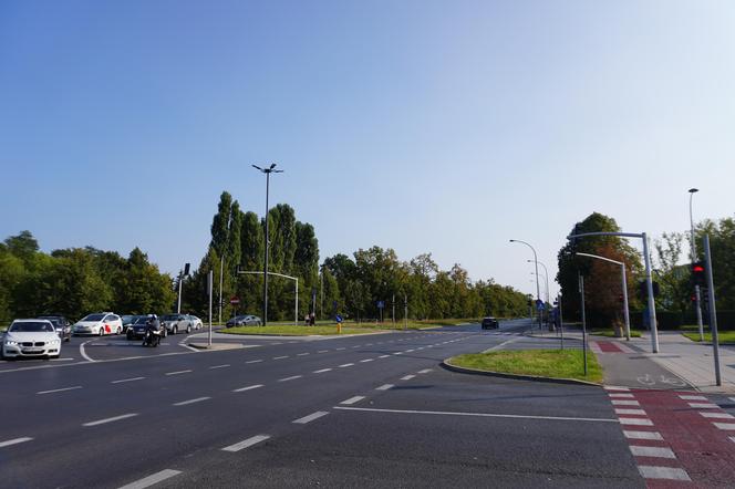 Skrzyżowanie Żwirki i Wigury z Banacha