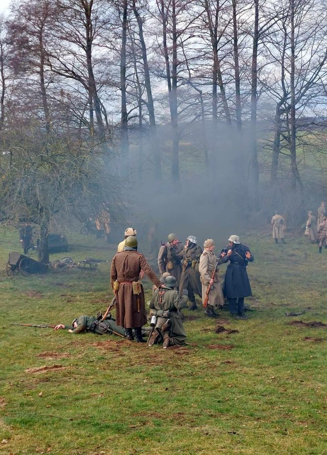 W Borównie Niemcy ostatkiem sił bronili się przed Rosjanami, dokładnie tak jak w lutym 1945 roku