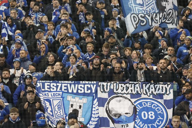 Legia Warszawa - Lech Poznań: Zdjęcia kibiców z klasyku i 13. kolejki PKO BP Ekstraklasy