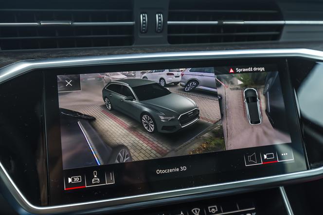 Żeby uszkodzić nowe Audi parkując, trzeba tego bardzo chcieć. Kamery 360 z widokiem 3D to nie tylko bajer - WIDEO