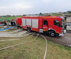 Strażacy z Grudziądza walczą na południu Polski z powodzią