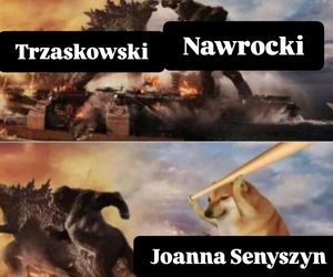 Joanna Senyszyn jak imperatorka. Memy zalewają internet