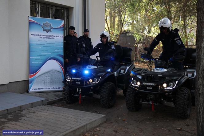 Policjanci z Komisariatu Wodnego we Wrocławiu mają nowe quady