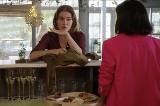 M jak miłość, odc. 1840. Franka (Dominika Kachlik), Kinga (Katarzyna Cichopek)