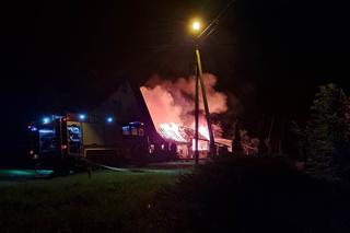 Gmina Rzepiennik Strzyżewski. Pożar budynku gospodarczego w Turzy