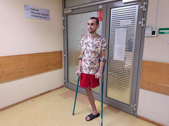 20-letni Michał tarnowskim chirurgom zawdzięcza życie