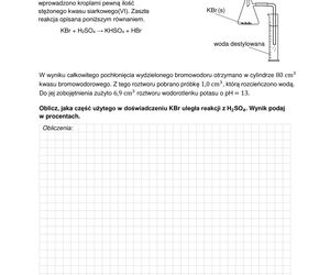Matura 2025 chemia rozszerzona - arkusz CKE 16.05.2025 - Formuła 2015