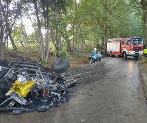 Tragiczny wypadek na Pomorzu. Nie żyją dwie osoby