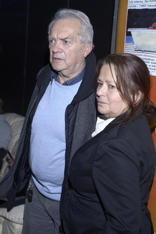 Zdzisław Wardejn z żoną Małgorzatą Pritulak