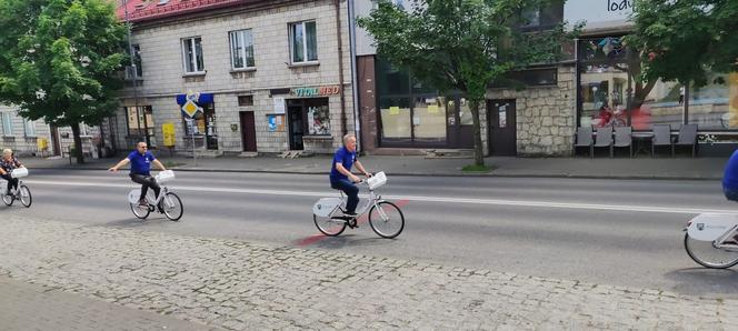 Pińczowski Rower już działa. Włodarze testowali jednoślady