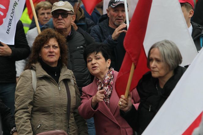 Manifestacja Prawa i Sprawiedliwości w Warszawie