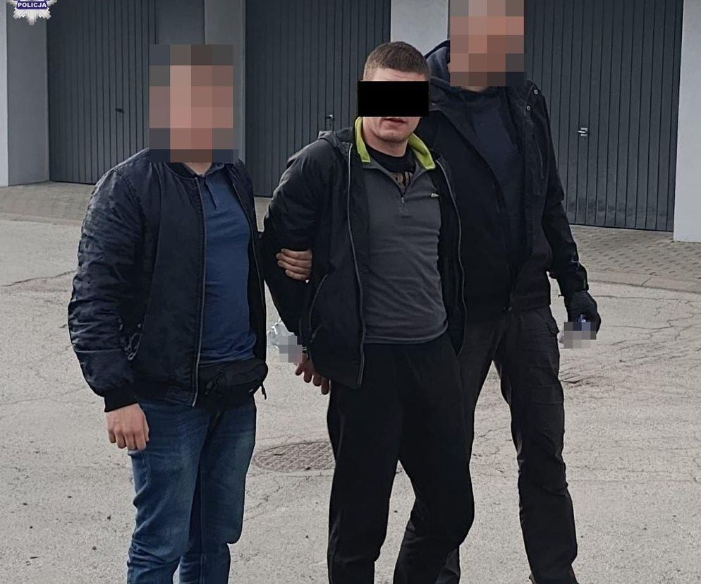 Łowcy głów z Lublina schwytali 26 latka. Był poszukiwany trzema listami gończymi