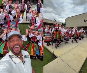 Will Smith oczarowany Ślązaczkami z zespołu Pieśni i Tańca