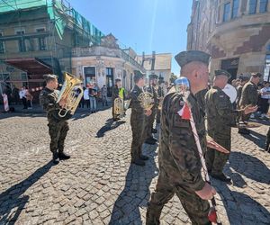 Przysięga żołnierzy WOT w Tarnowskich Górach