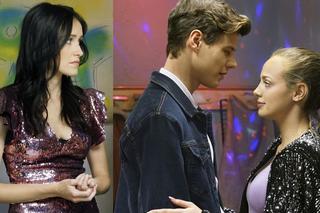 Barwy szczęścia, odc. 2045. Magda (Natalia Sierzputowska), Kacper (Jakub Szlachetka), Oliwka (Wiktoria Gąsiewska)