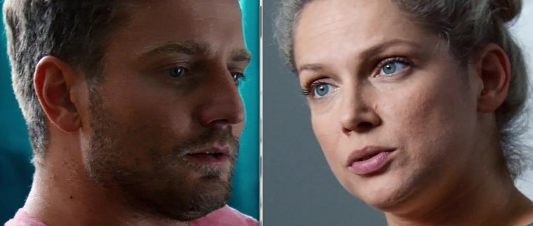 Przyjaciółki 6 sezon odc. 72. Patrycja (Joanna Liszowska), Michał (Marcin Rogacewicz)