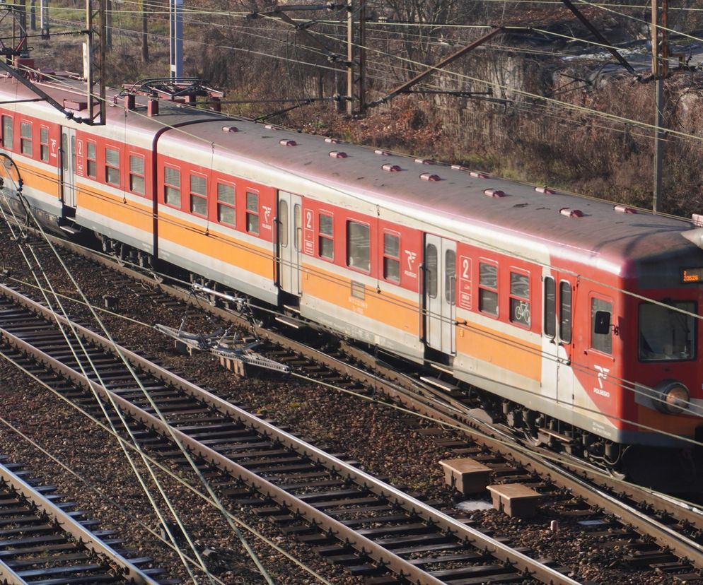 Pociąg Polregio. Świętokrzyskie