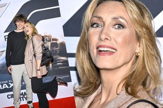 Anna Kalczyńska na premierze z 15-letnim synem. Ależ on wyrósł! Podobny do mamy?