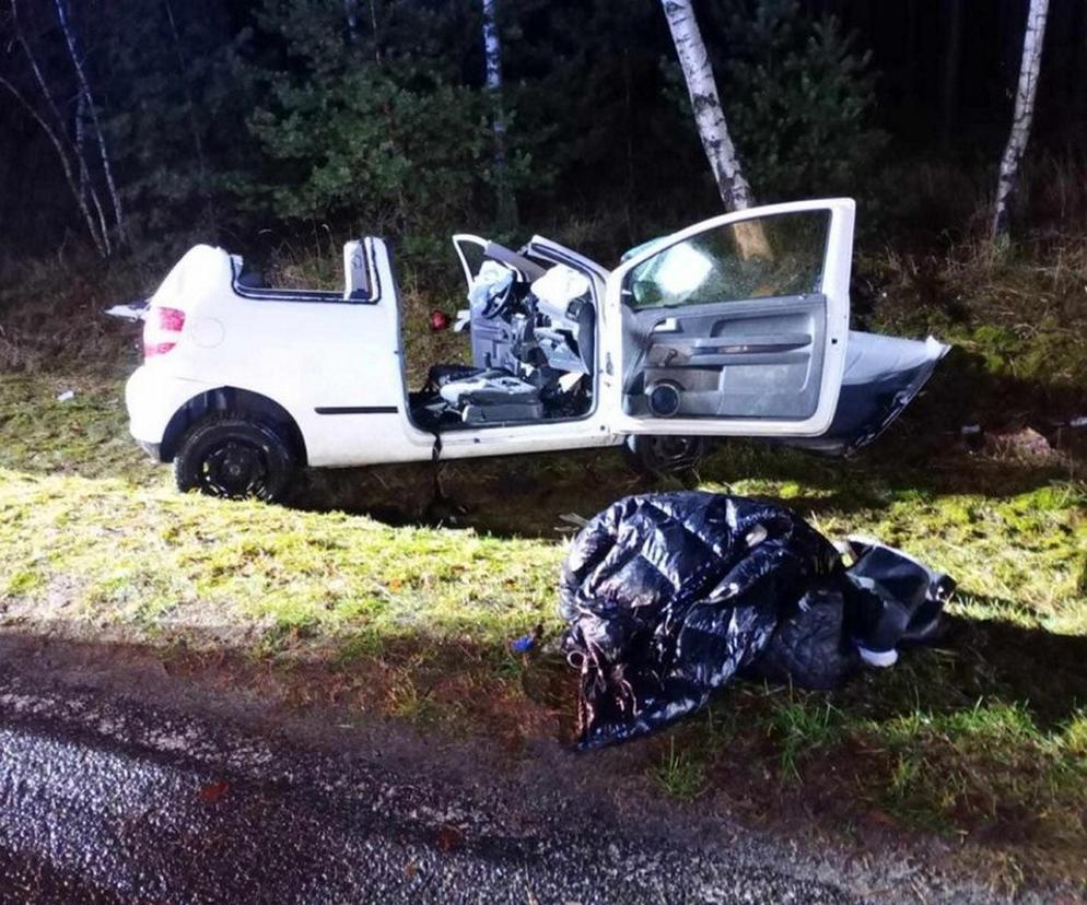 Makabryczny wypadek w Brodach! Cztery osoby walczą o życie [ZDJĘCIA].