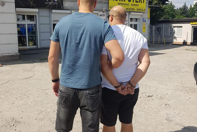 Wpadł w ręce policjantów 
