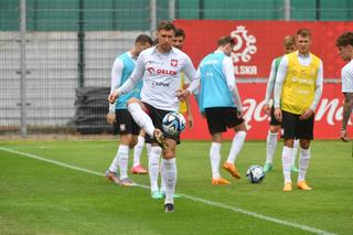 Trening piłkarskiej reprezentacji Polski