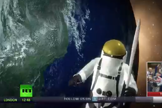 Soczi 2014, znicz olimpijski w kosmosie