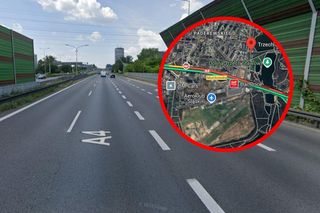 Wypadek na autostradzie A4 w Katowicach. Zator ma kilka kilometrów długości