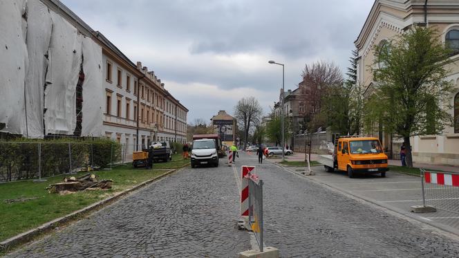 Rozpoczął się remont ulicy Piłsudskiego w Tarnowie